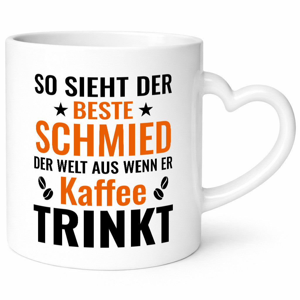 Kaffee trinkt: Schmied | schmieden Geschenk Humor Geschenkidee lustiger Spruch