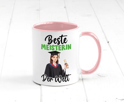 Beste Meisterin | Meisterbrief v2 Geschenk Humor Geschenkidee lustiger Spruch