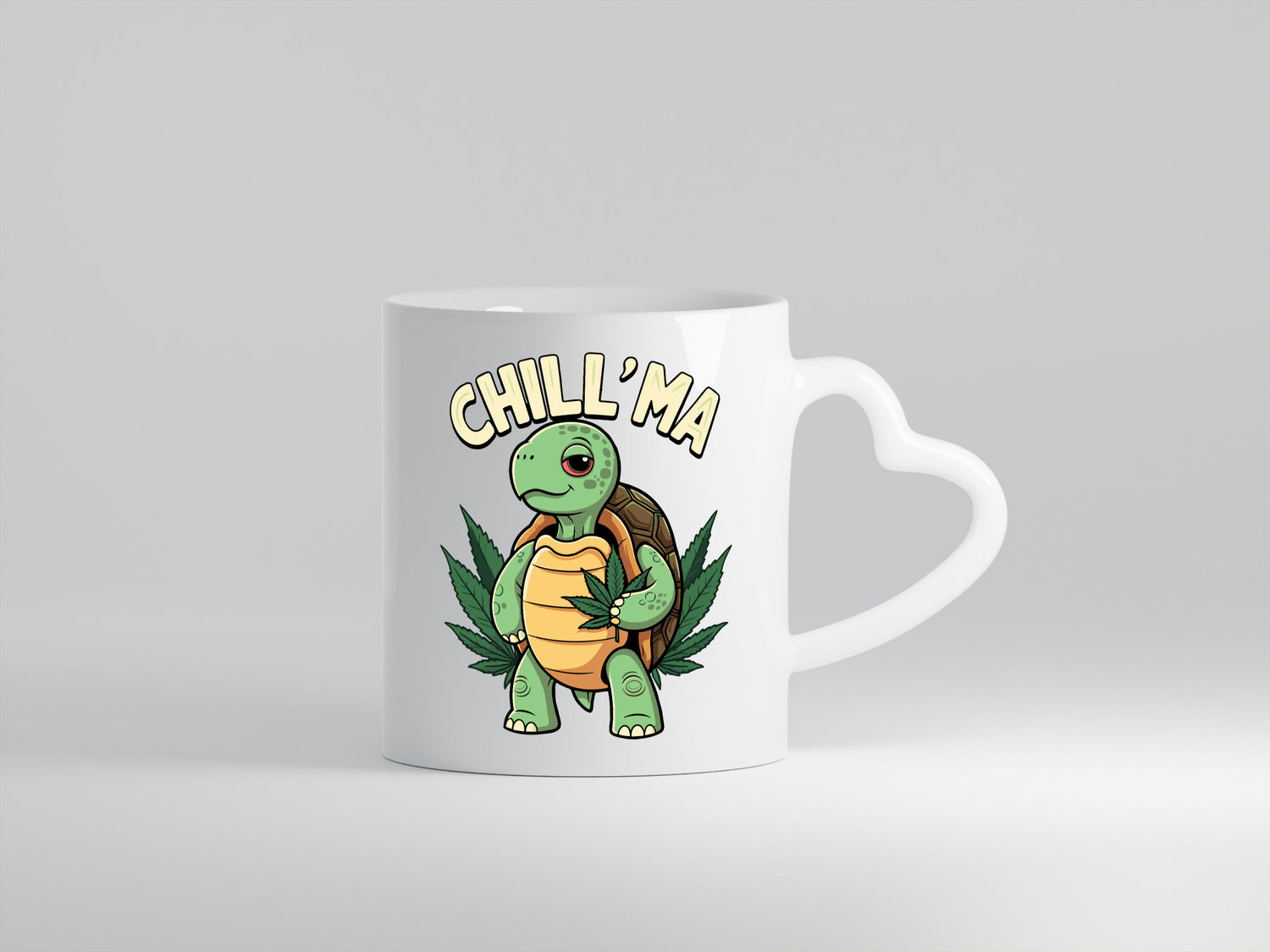Chill ma | Cannabis Schildkröte v2 Geschenk Humor Geschenkidee lustiger Spruch