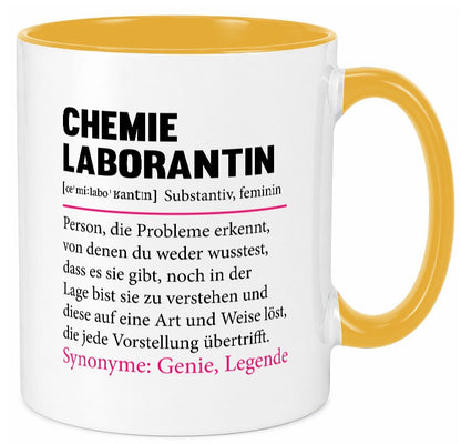 Chemielaborantin | lustig Laborantin Chemie Humor Geschenkidee Geschenk Tasse