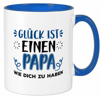Einen Papa wie dich | Vater Tasse Vatertag Glück Geschenk Familie Geschenkidee