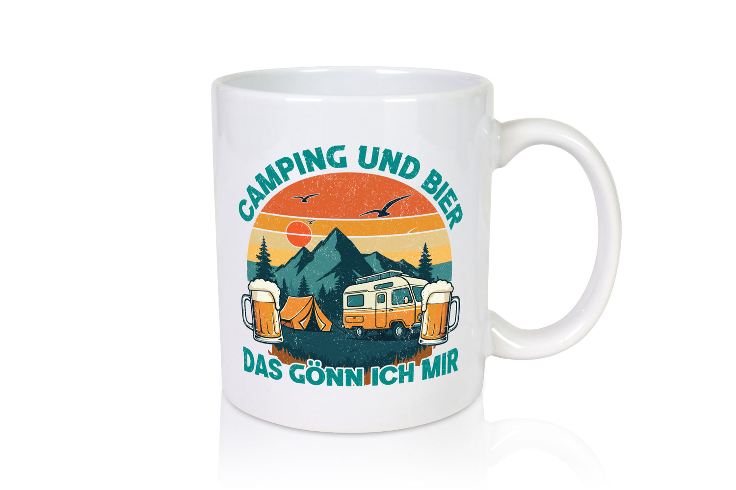 Camping und bier das gönn ich mir | lustig Humor Geschenkidee Geschenk Tasse