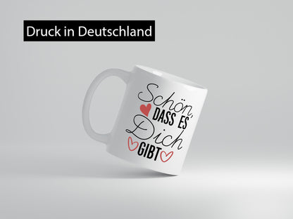 Schön dass es dich gibt | Dankeschön Dankbarkeit Liebe lustig Humor
