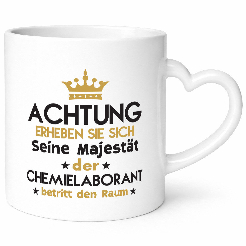 Seine Majestät Chemielaborant | Laborant Chemie lustig Humor Geschenkidee