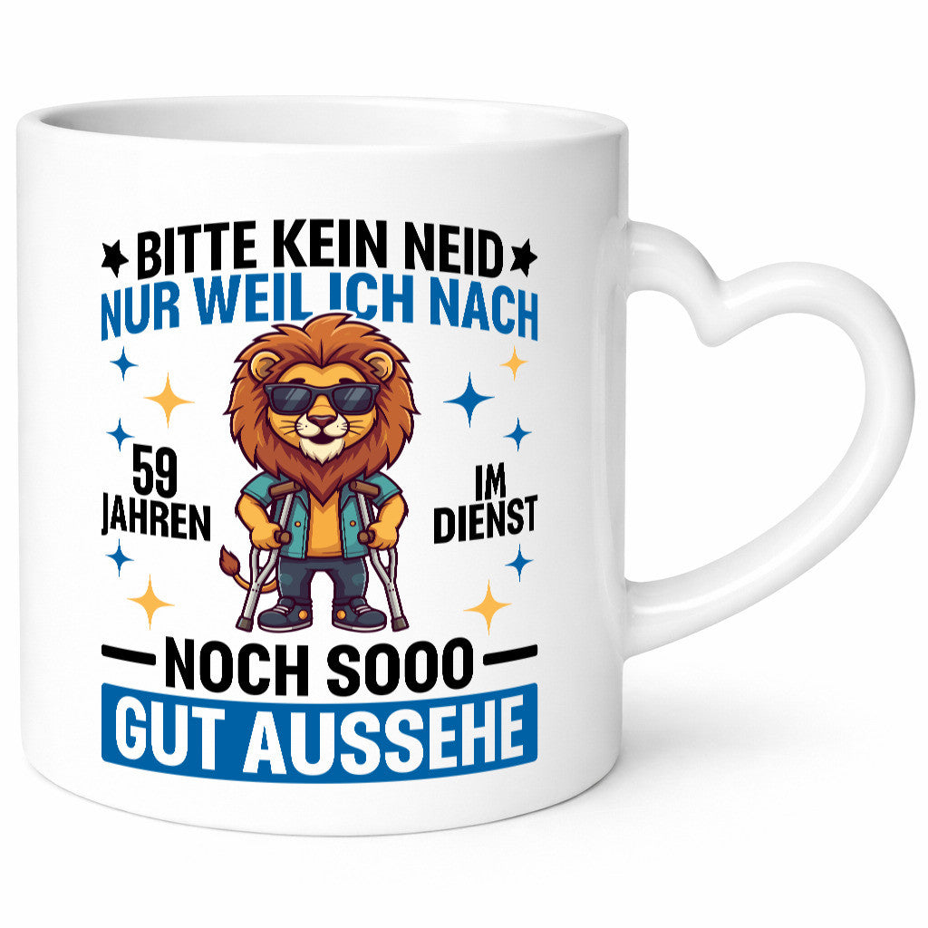 59 Jahre im Dienst | Arbeitsjubiläum Arbeit lustiger Spruch Geschenk Kollegen