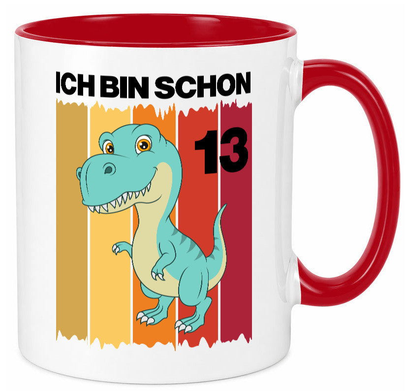 13. Geburtstag | 13 Jahre Dinosaurier Geschenk Geschenkidee lustiger Spruch