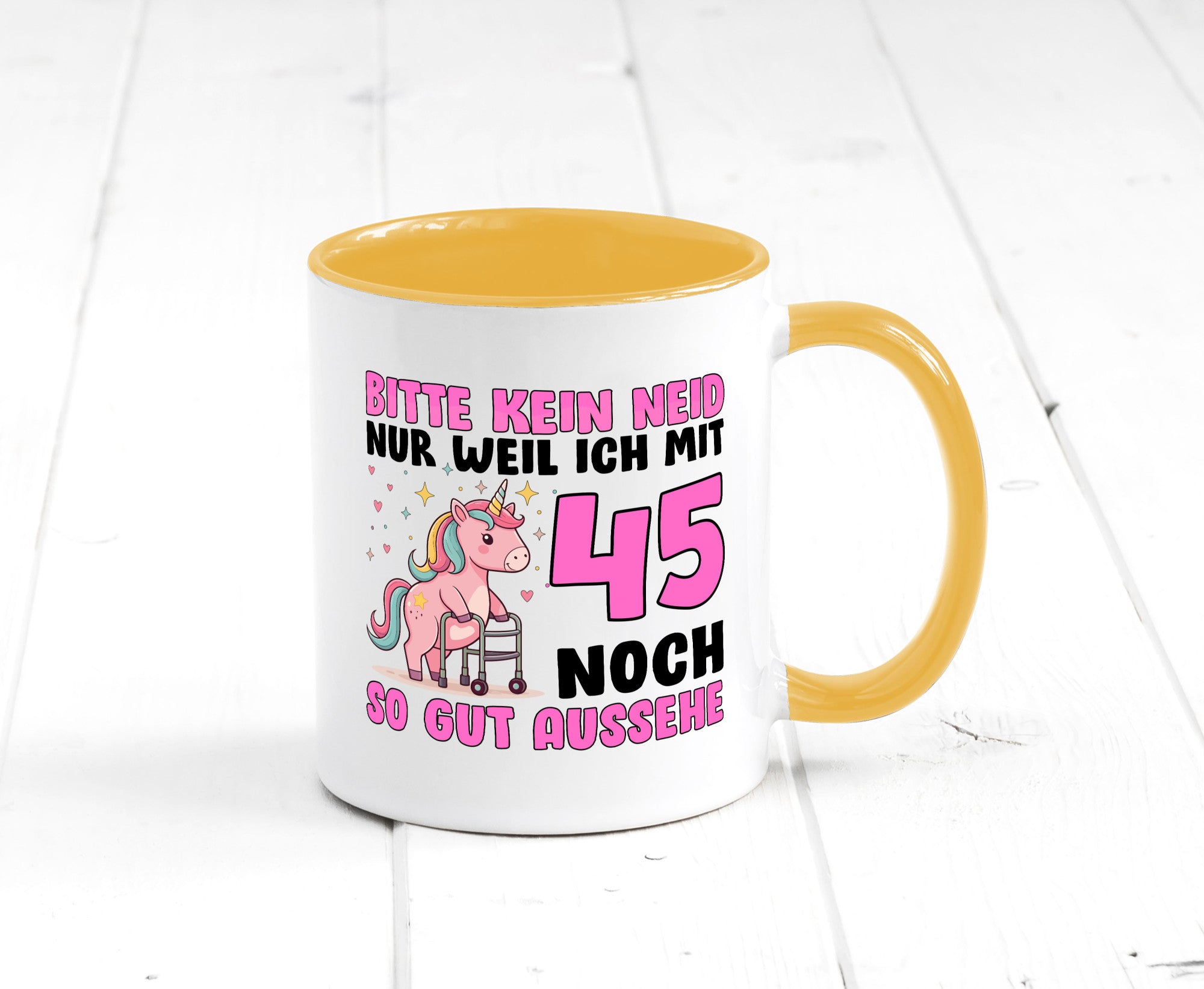45. Geburtstag | 45 Jahre Mit noch so gut aussehen Geschenk Geschenkidee