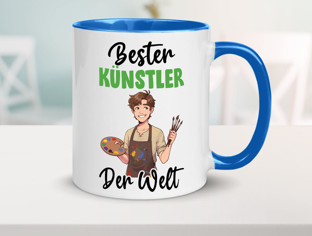 Bester Künstler | Kunst Geschenkidee Humor Tasse