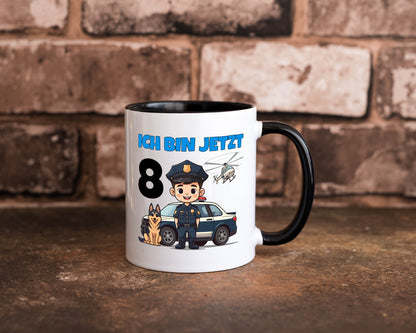 8. Geburtstag | 8 Jahre Polizei Kind Polizeiauto lustig Geschenkidee Geschenk