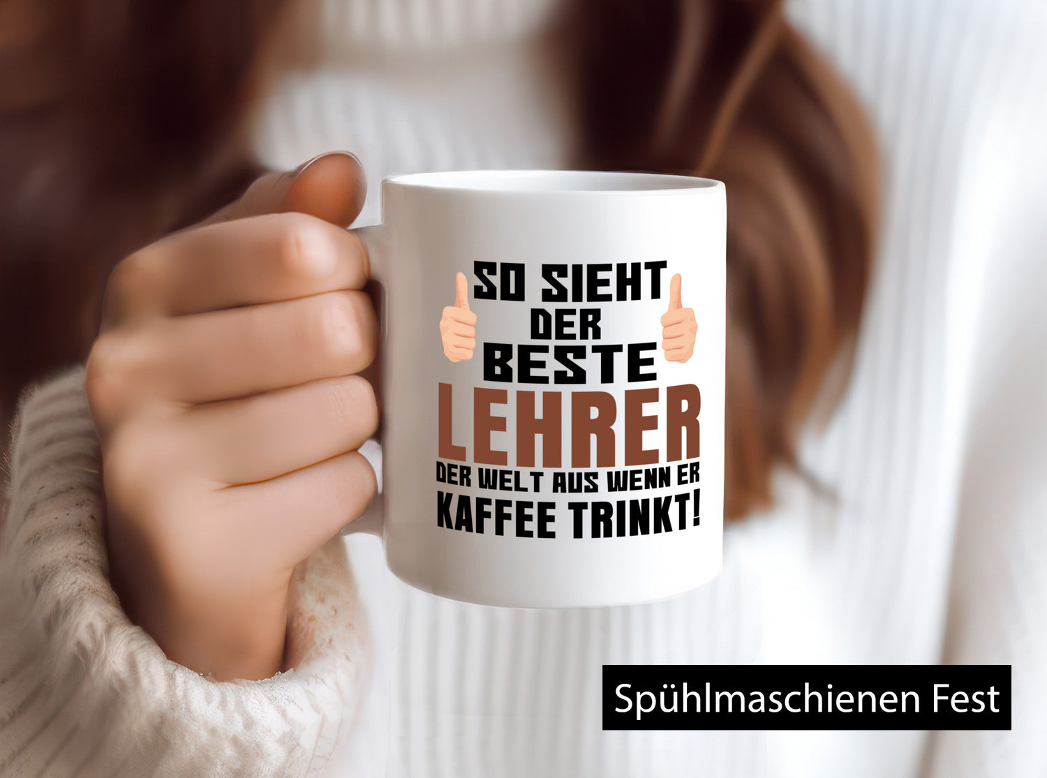 Bester Lehrer | Lieblingslehrer Tasse lustiger Spruch Humor Geschenkidee