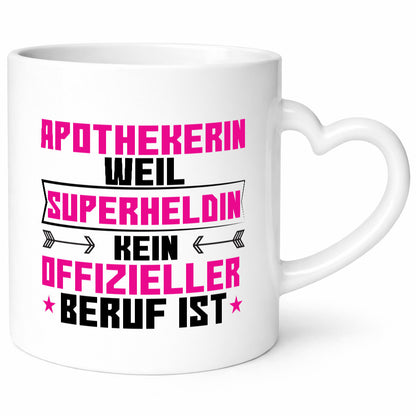 Superheldin Apothekerin | Apotheke Pharmazie Geschenkidee Humor Tasse