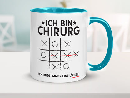 Lösung finden: Chirurg | Medizin Chirurgie v2 Geschenk Humor Geschenkidee