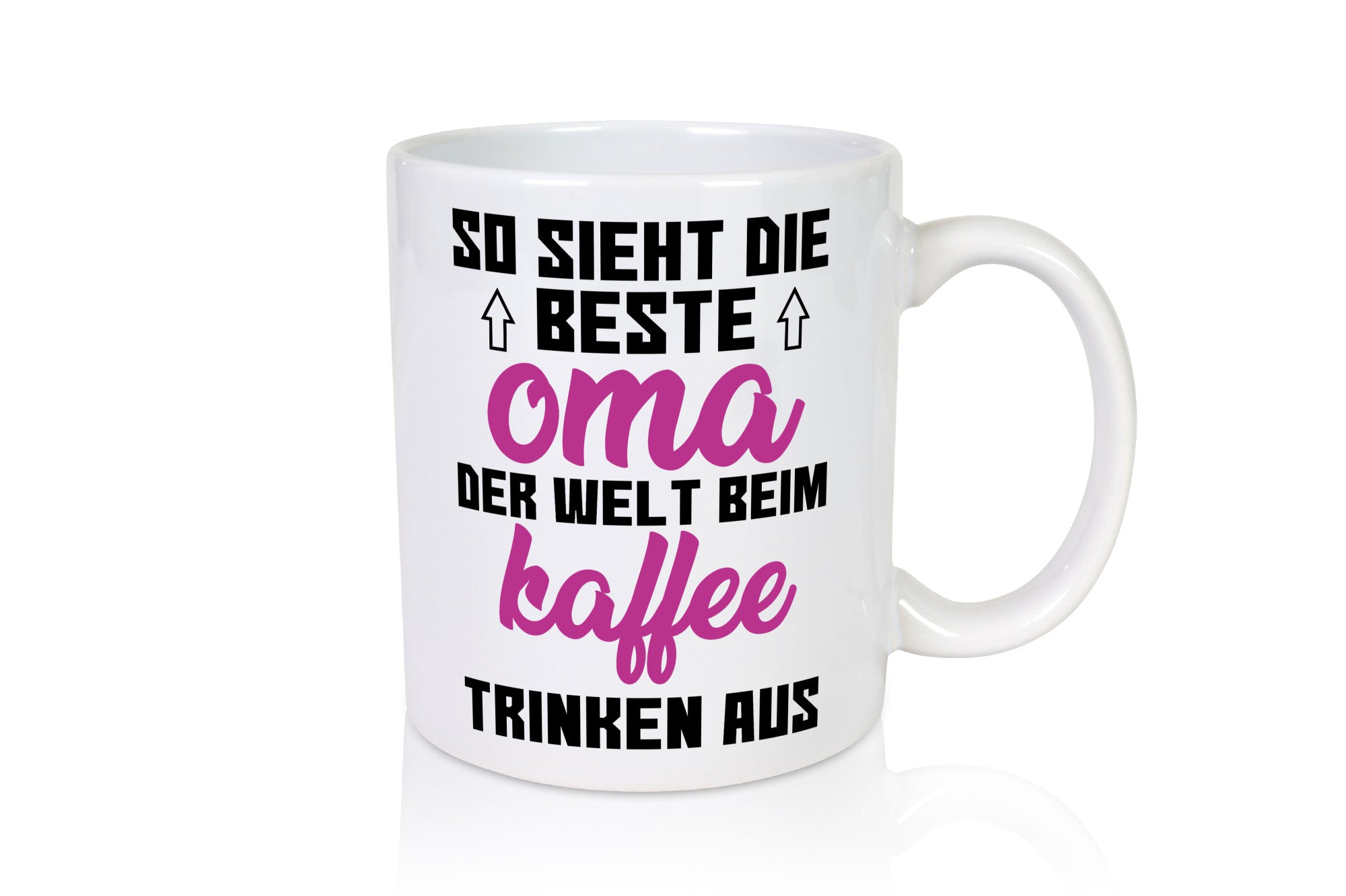 Beste Oma der Welt | Großmutter Tasse lustiger Spruch Geschenk Familie