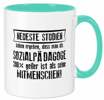 Neuste Studien: Sozialpädagoge | Pädagoge Geschenk Humor Geschenkidee lustiger