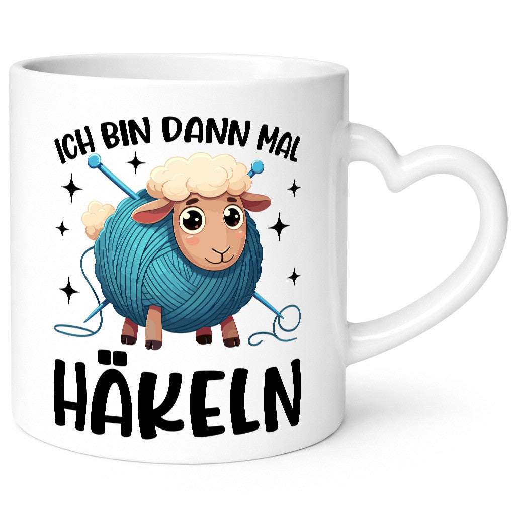 Ich bin dann mal Häckeln | Stricken Häkeln lustig Humor Geschenkidee Geschenk