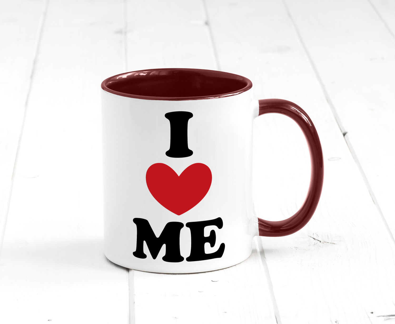 I love me vl9 Geschenkidee Humor Tasse