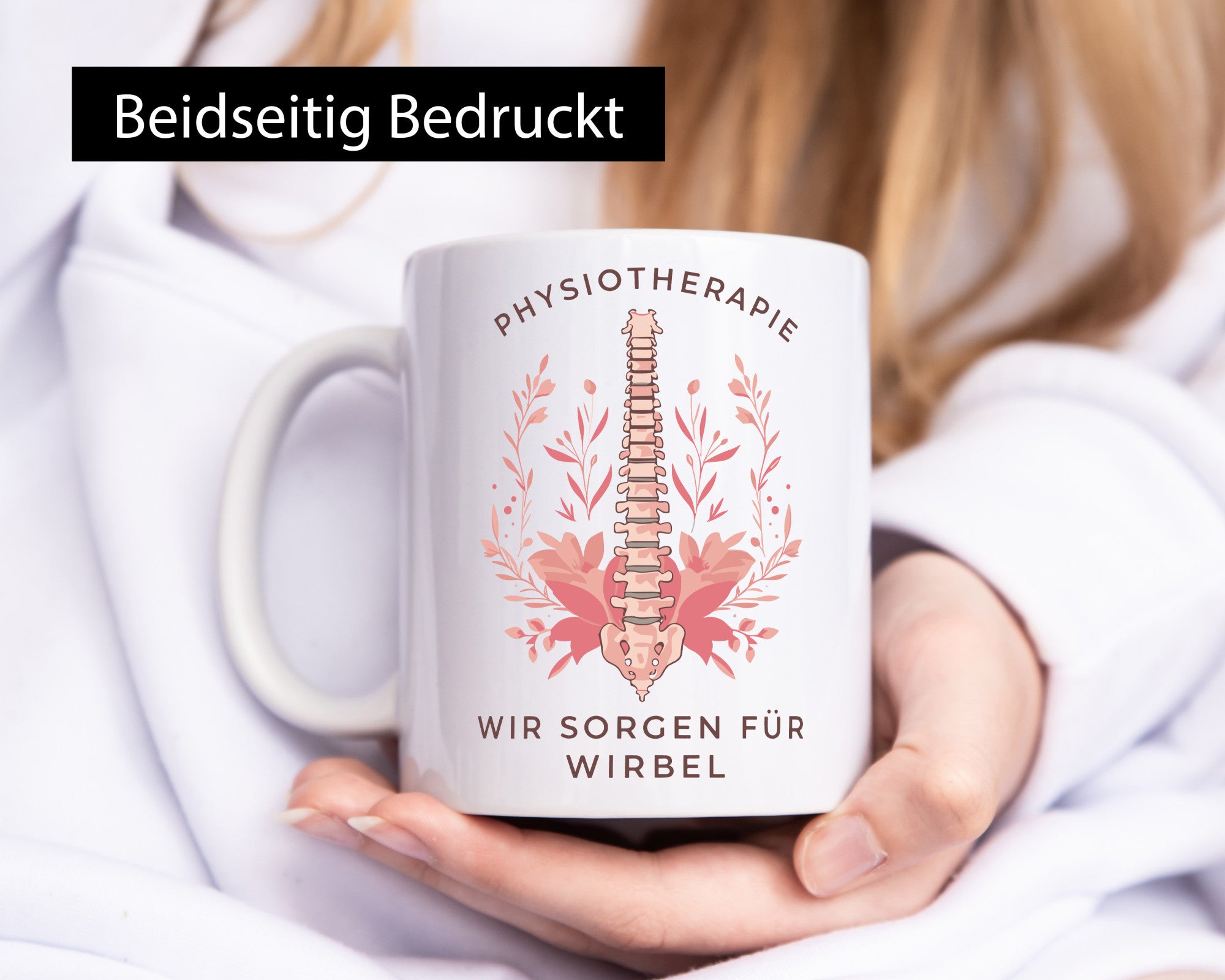 Physiotherapie wir sorgen für wirbel | Therapie lustig Humor Geschenkidee