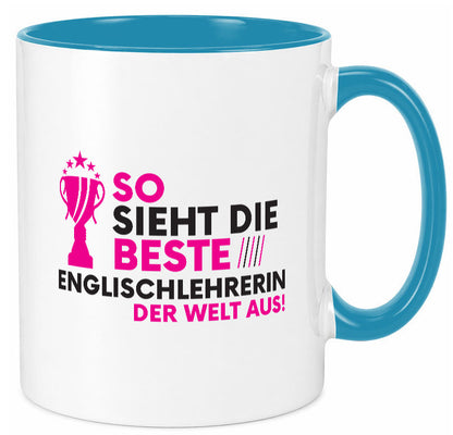 Die Weltbeste Englischlehrerin | Englisch Lehrerin Geschenk Humor Geschenkidee