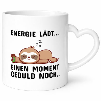 Einen Moment Geduld noch? Geschenkidee Humor Tasse
