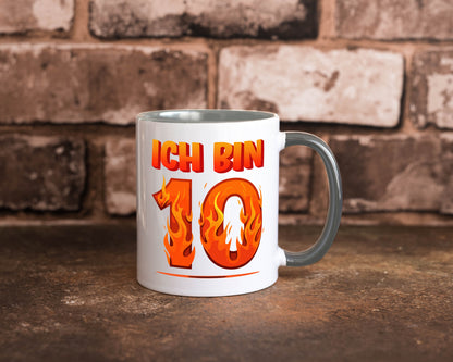 10. Geburtstag | 10 Jahre Drache lustiger Spruch Geschenk Geschenkidee Tasse
