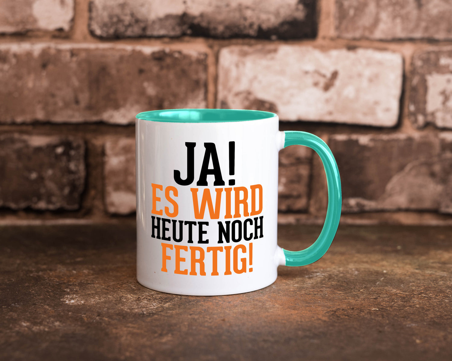Ja es wird heute noch fertig | Arbeit Kollegen Werkstatt Humor Büro