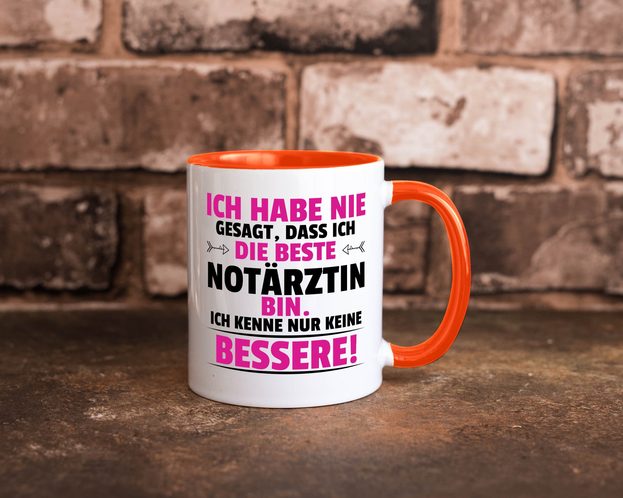 Die Beste Notärztin | Ärztin Humor Geschenkidee Tasse
