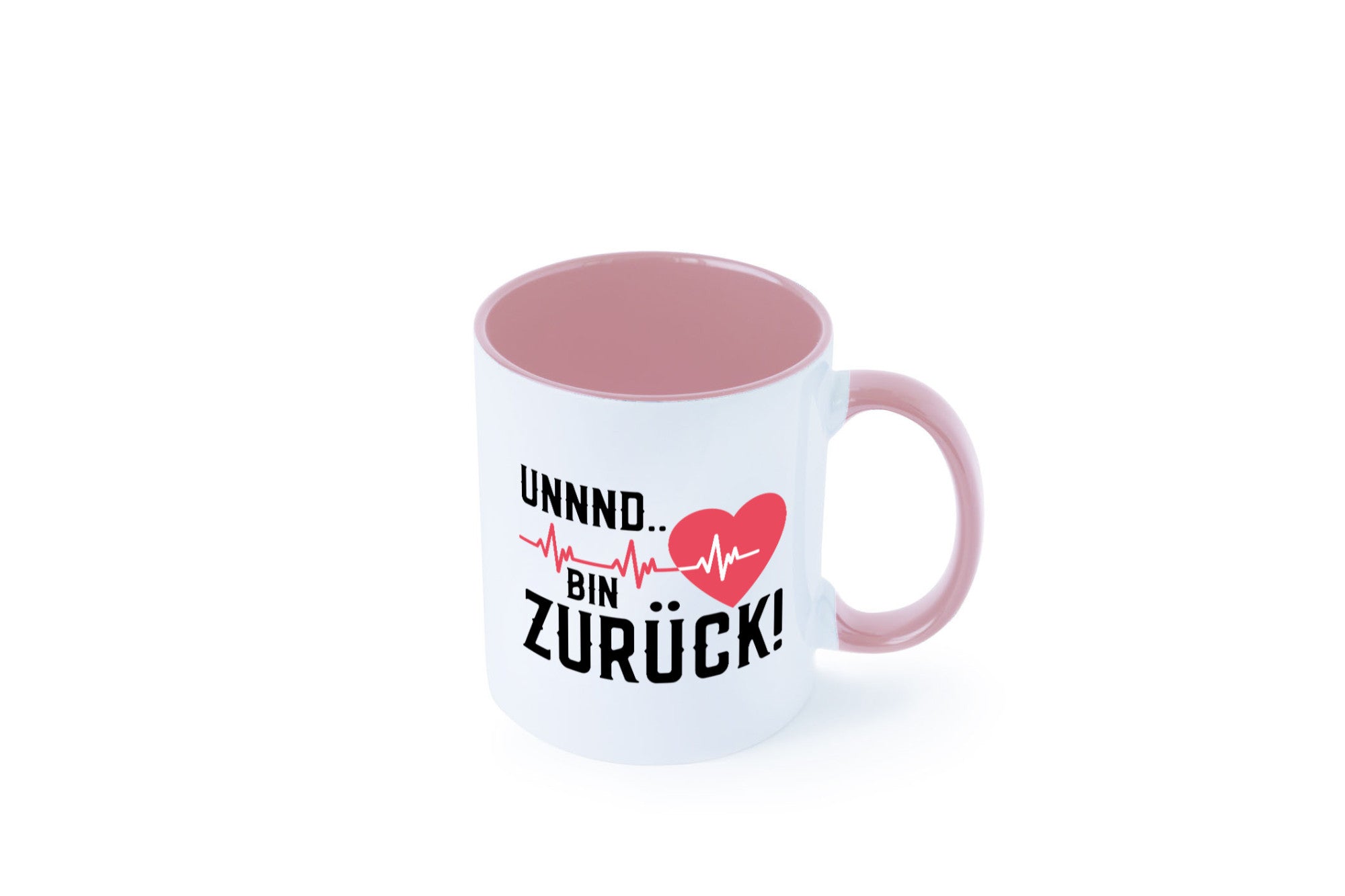 Bin zurück | Herzschlag Reanimation Puls Arzt Klinik Geschenk Humor