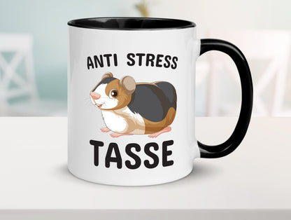 Anti Stress Tasse | Meerschweinchen Liebe Haustier Humor Tierliebhaber