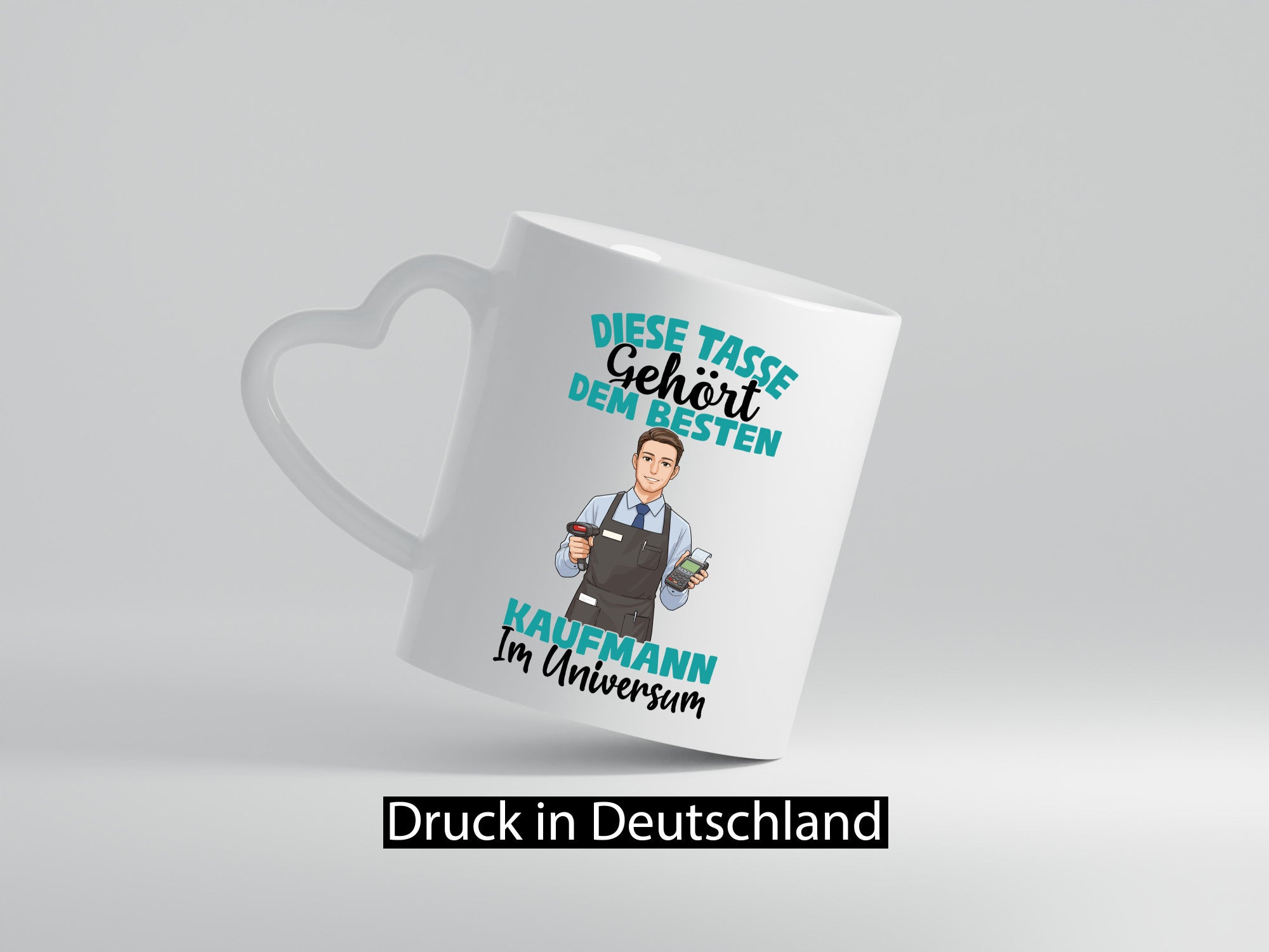 Im Universum: Kaufmann Kaufmänner Geschenkidee Humor Tasse