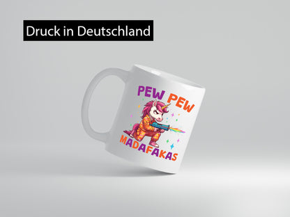 Pew Madafakas vl10 Geschenk Humor Geschenkidee lustiger Spruch Tasse