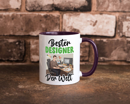Bester Designer Beruf | Mode v2 lustiger Spruch Geschenk Arbeit Kollegen Büro