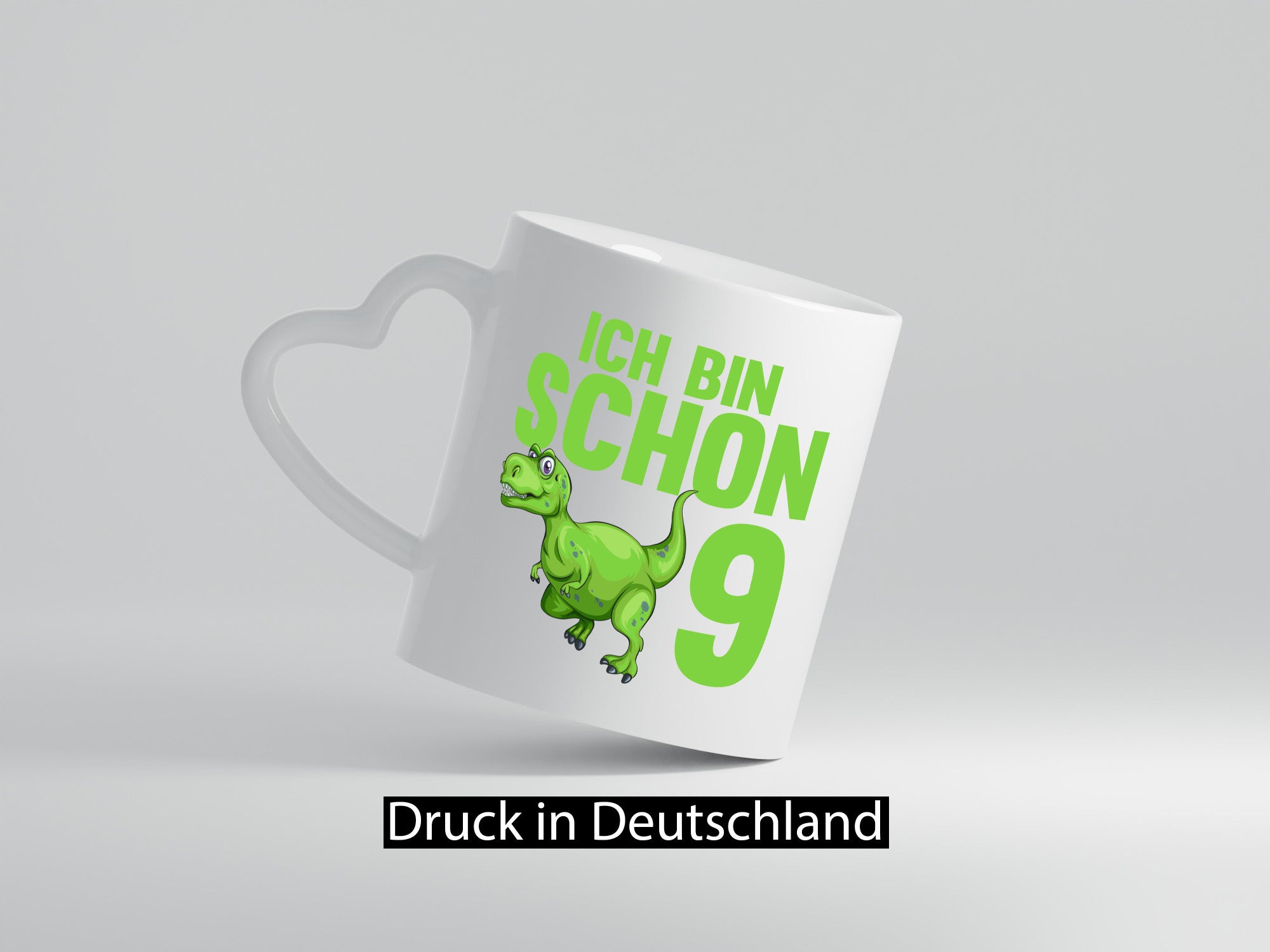 9. Geburtstag | 9 Jahre Dino Dinosaurier Geschenkidee Humor Tasse
