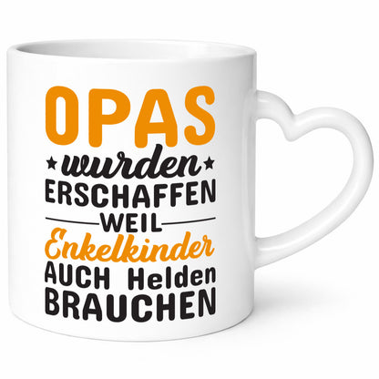 Opa Held | Spruch Tasse Enkelkinder Großvater Geschenk Familie Geschenkidee
