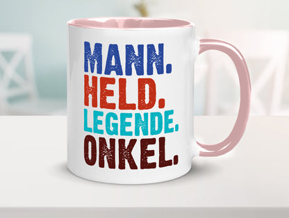 Legende Onkel | Männer Tasse Patenonkel Humor Mann lustig Geschenkidee Geschenk