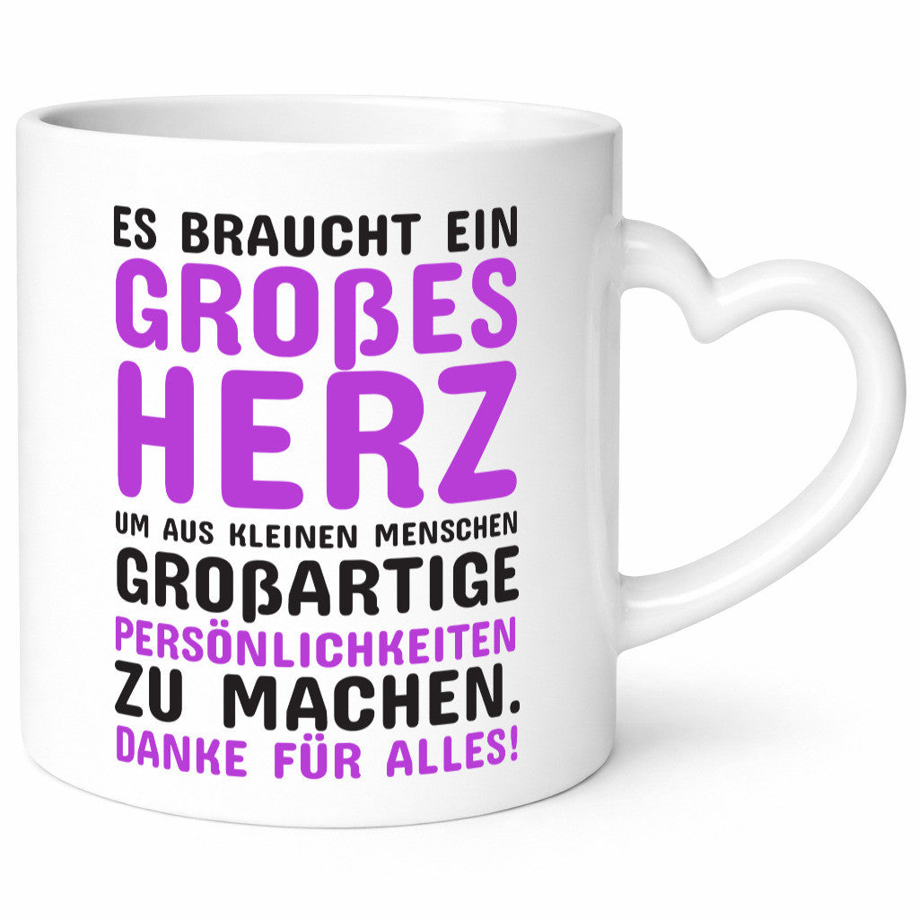 Lehrerin Tasse | schöner Spruch großes Herz Lehrer Humor Geschenkidee