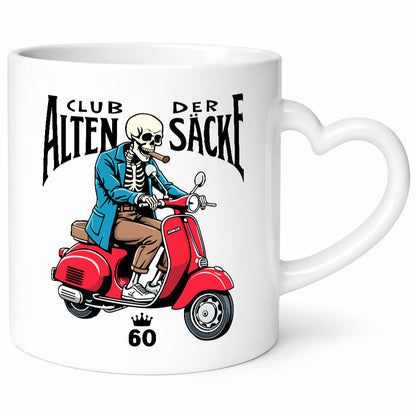 60. Geburtstag | 60 Jahre Club der alten Säcke v2 Geschenkidee Humor Tasse