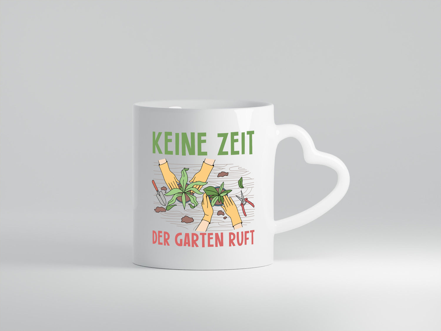 Der Garten ruft | Gärtnerliebe Naturliebhaber lustig Humor Geschenkidee