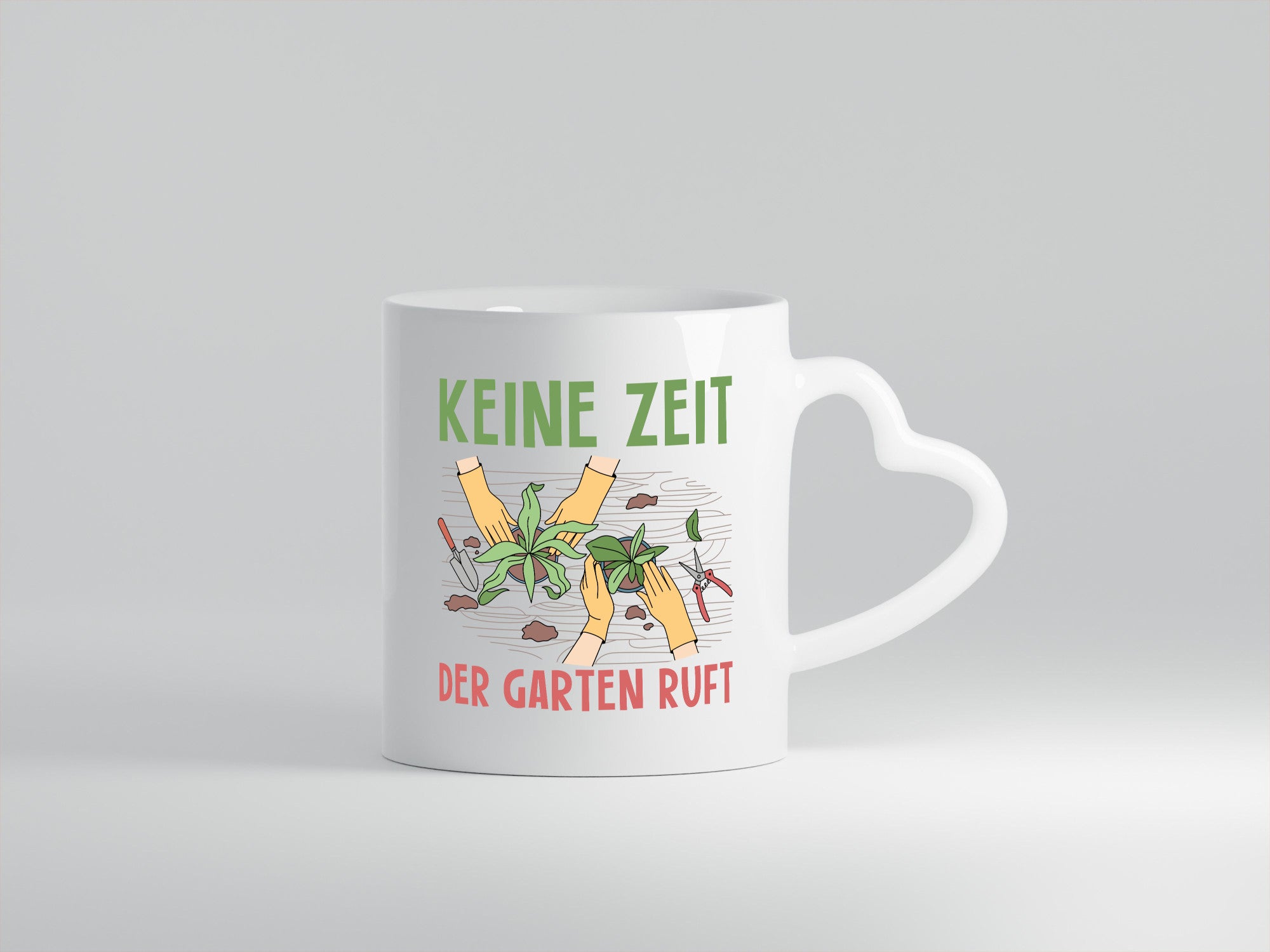 Der Garten ruft | Gärtnerliebe Naturliebhaber lustig Humor Geschenkidee