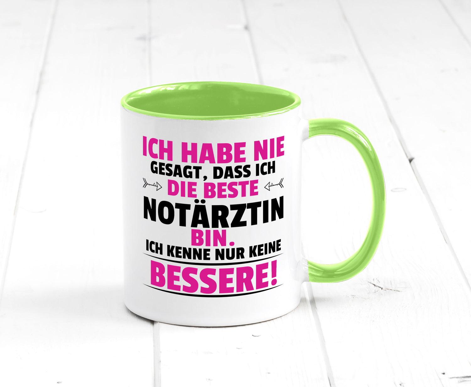 Die Beste Notärztin | Ärztin Humor Geschenkidee Tasse