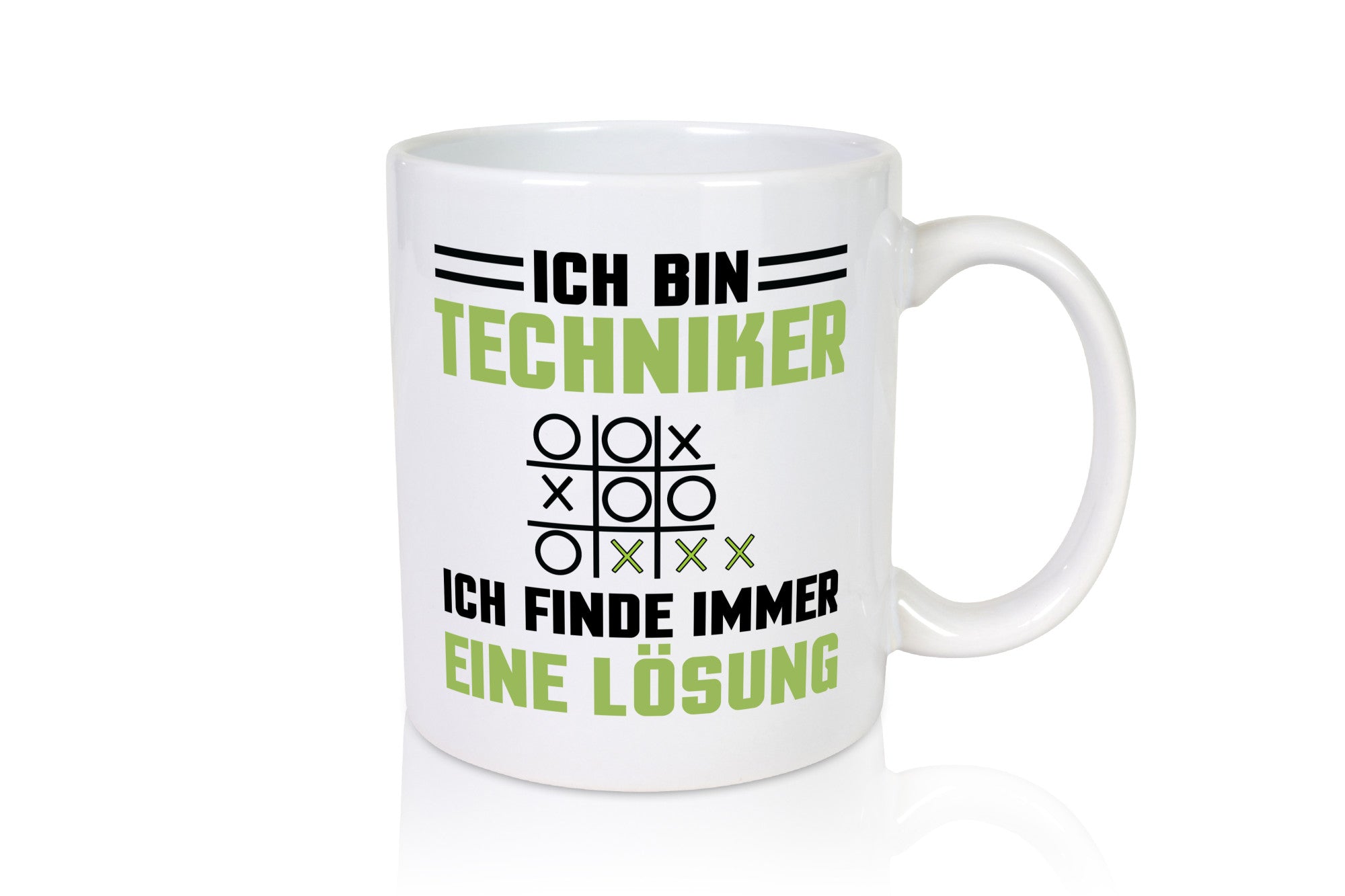 Ich bin Techniker, ich finde immer eine Lösung | Lustiger Spruch Geschenk Humor