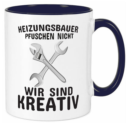 Heizungsbauer | Beruf Tasse Heizungsinstallateur lustig Arbeit Kollegen Büro