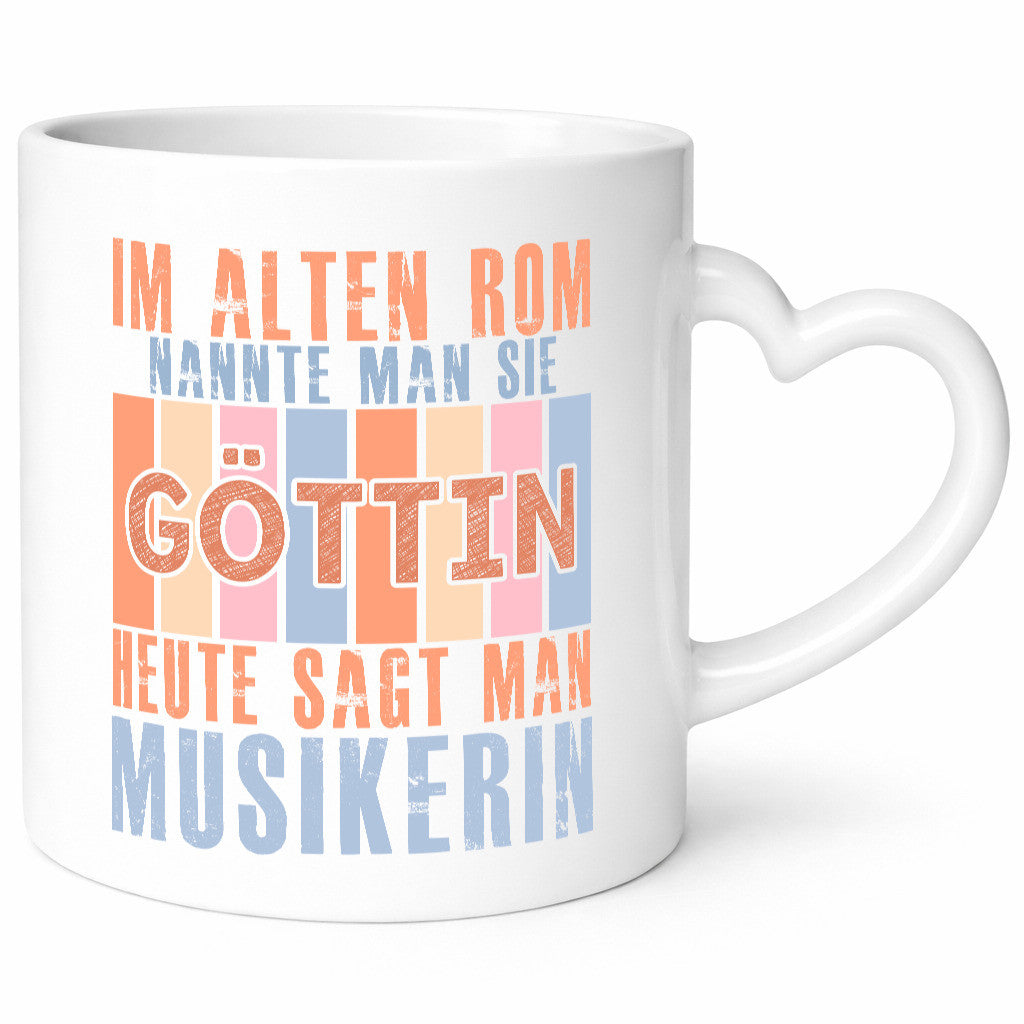 Heute sagt man: Musikerin | Musik Musikantin Geschenk Humor Geschenkidee