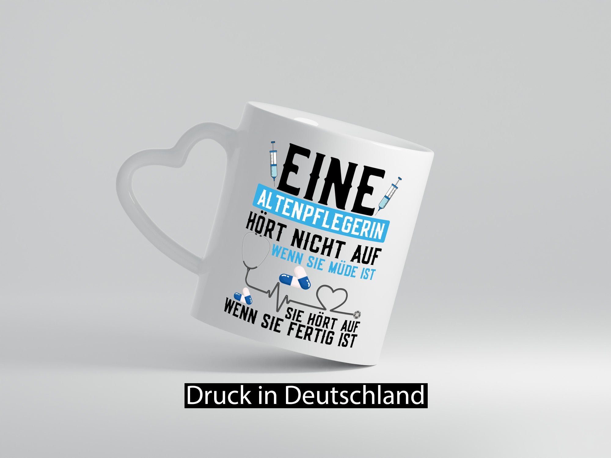 Altenpflegerin hört nicht auf | Pflegerin Pflegefachkraft Geschenk Humor