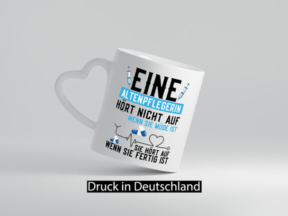 Altenpflegerin hört nicht auf | Pflegerin Pflegefachkraft Geschenk Humor