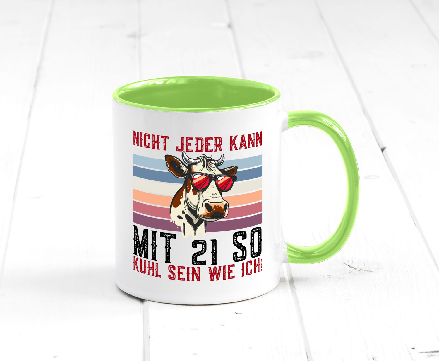 Mit 21 so gut aussehen | 21. Geburtstag Landwirt Bauer v2 Humor Geschenkidee