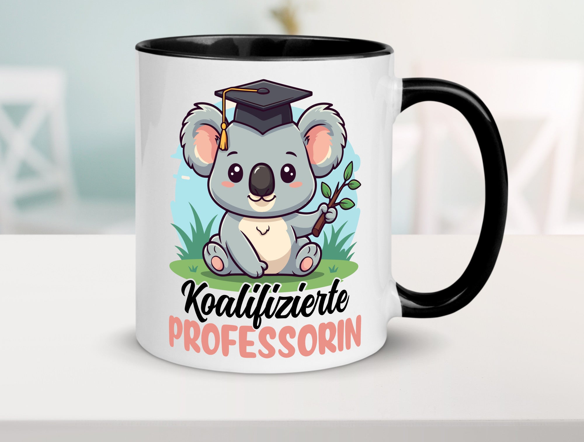 Koalifizierte Professorin | Uni Universität lustig Humor Geschenkidee Geschenk