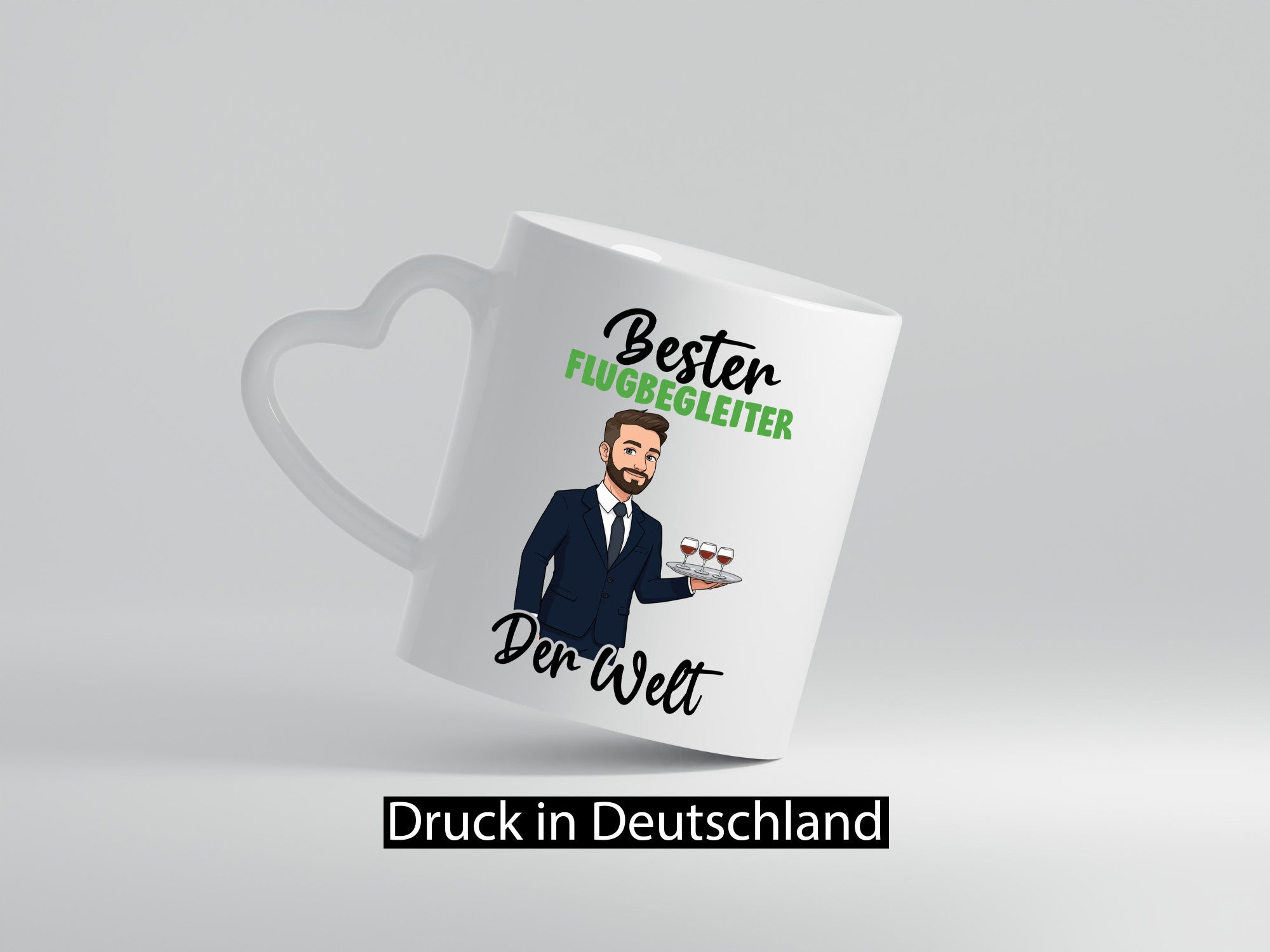 Bester Flugbegleiter | Steward Flughafen v2 Lustig Humor Geschenkidee Geschenk