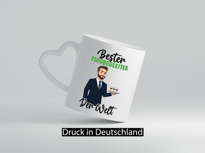 Bester Flugbegleiter | Steward Flughafen v2 Lustig Humor Geschenkidee Geschenk