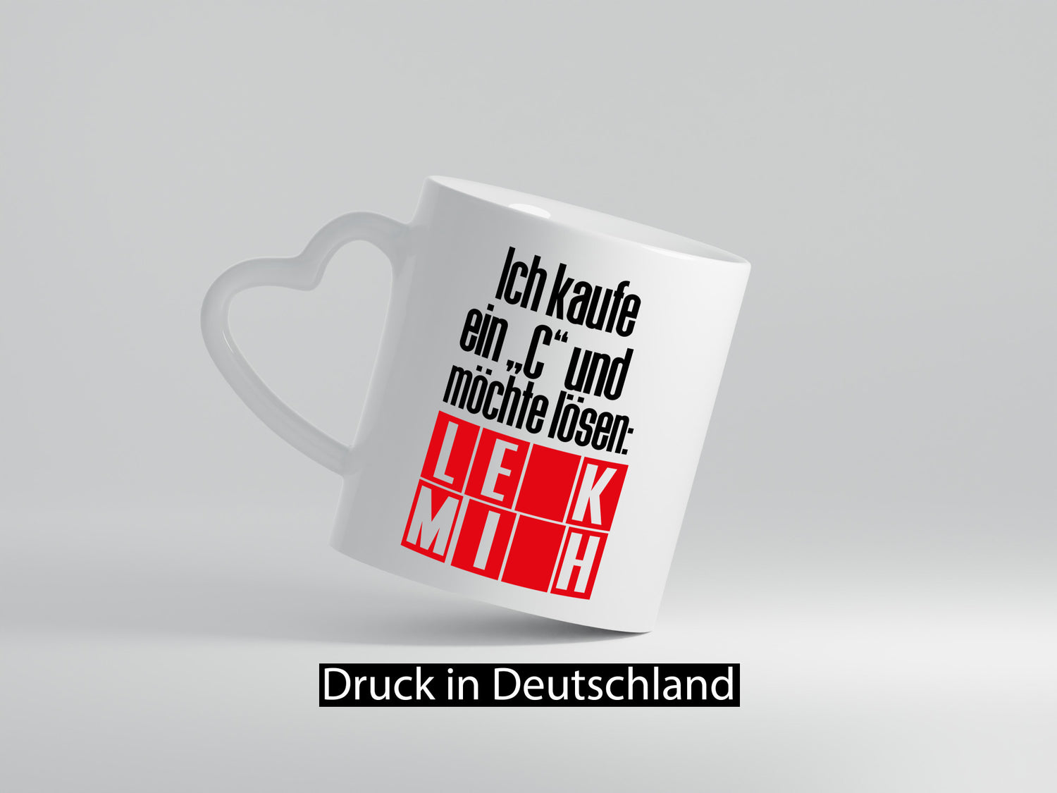 Ich kauf ein ?C? lustig Humor Geschenkidee Geschenk Tasse