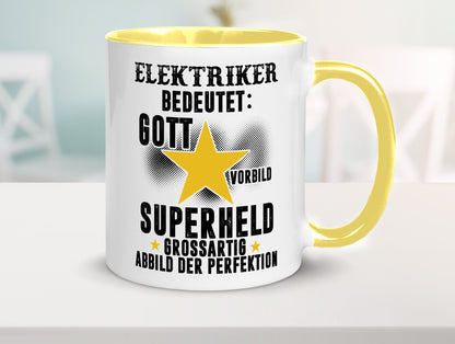 Bedeutung von Elektriker | Elektronik Elektrotechnik lustig Humor Geschenkidee